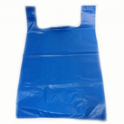 Пакет-майка 1 шт. ПНД Босс р. 28х54 синий