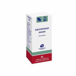 Бисопролол Канон, табл. п/о пленочной 5 мг №60