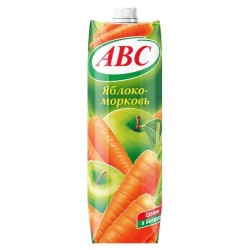 Сок, АВС 1 л яблочно-морковный тетрапак