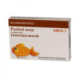 Рыбий жир Биафишенол 100 шт. капс. 0.25 г