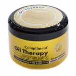 Маска для волос, Compliment (Комплимент) 500 мл Оил Терапи для всех типов волос с маслом арганы макадамии кокоса ши для всех типов волос питание и укрепление