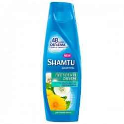 Шампунь Shamtu Густота и объем с экстрактом одуванчика для тонких волос 360 мл