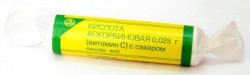 Аскорбиновая кислота с сахаром 10 шт. табл. жев. 3 г