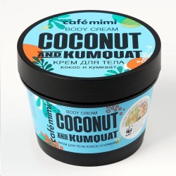 Крем для тела Cafe Mimi кокос и кумкват 110 мл