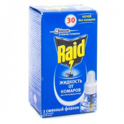 Жидкость Raid от комаров 30 ночей 30 мл
