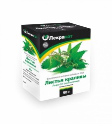 Крапивы листья БАД к пище 1 шт. сырье измельч. 50 г