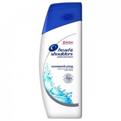 Шампунь Head & Shoulders 2 в 1 Основной уход против перхоти 200 мл